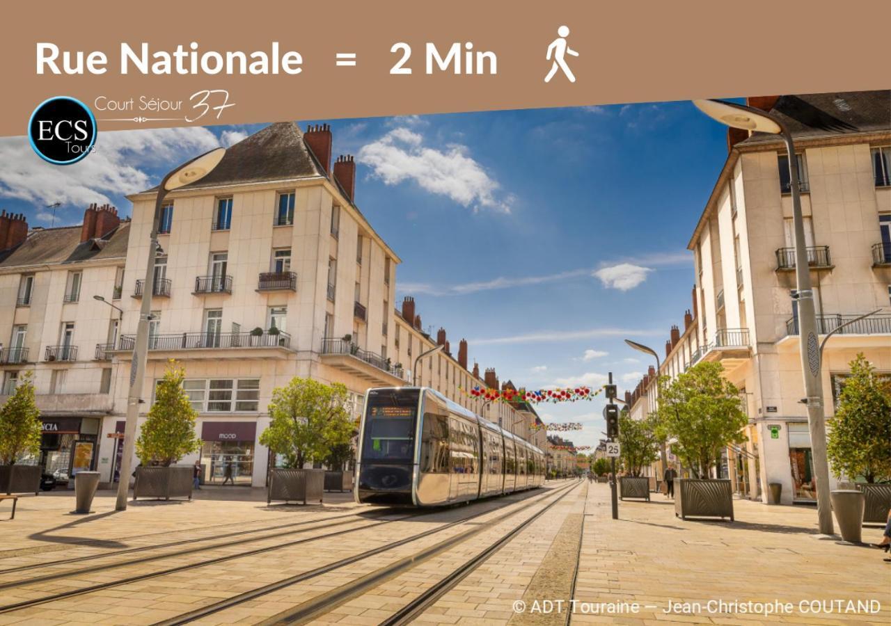 Apartamento Le Constantine - Quartier Historique - Charme & Ancien Tours Exterior foto